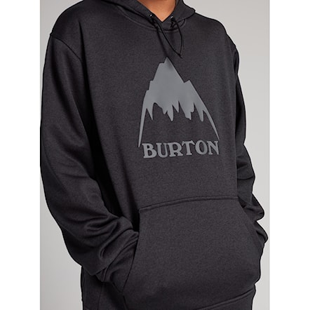 Bluza techniczna Burton Oak Pullover true black heather 2024 - 5