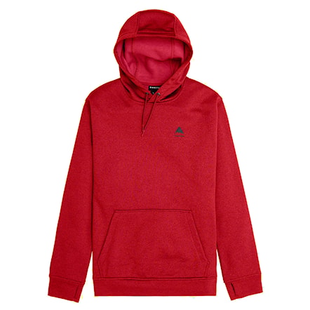 Technická mikina Burton Oak Pullover deep red heather 2025 - 5