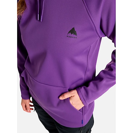 Technical Hoodie Burton Wms Crown WPF PO imperial purple 2025 - 3