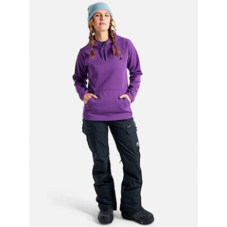 Technical Hoodie Burton Wms Crown WPF PO imperial purple 2025 - 4