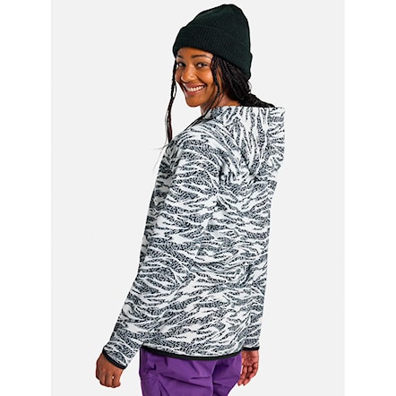 Technical Hoodie Burton Wms Crown WPF PO zebra camo 2025 - 2