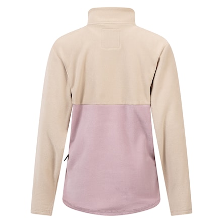 Technická mikina Eivy Techlight Halfzip Fleece sand/faded woodrose 2026 - 5
