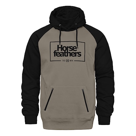 Technical Hoodie Horsefeathers Sherman black/taupe 2026 - 1