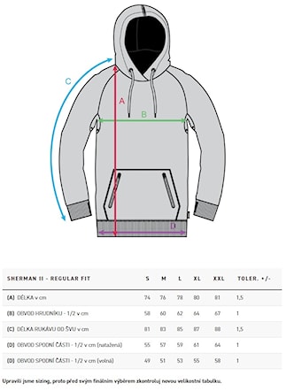 Technical Hoodie Horsefeathers Sherman II black 2025 - 3