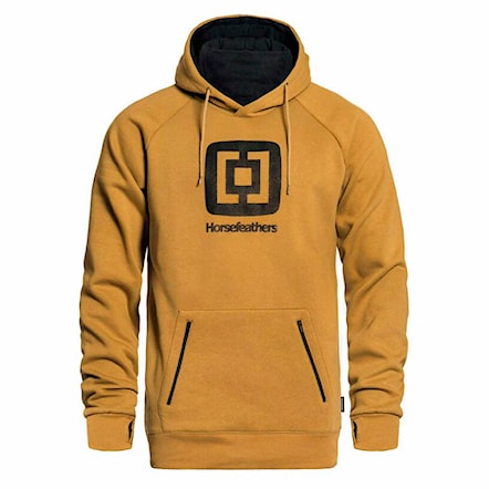 Technical Hoodie Horsefeathers Sherman spruce yellow 2022 - 1
