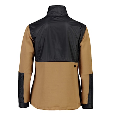 Technická mikina Mons Royale Wms Decade Mid Pullover toffee 2022 - 4