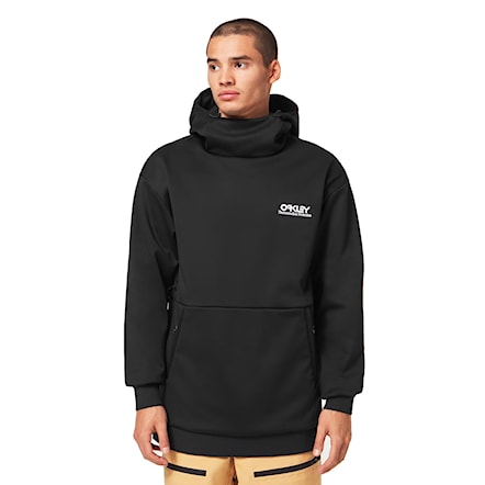 Technical Hoodie Oakley Park RC Softshell Hoodie blackout 2025 - 1