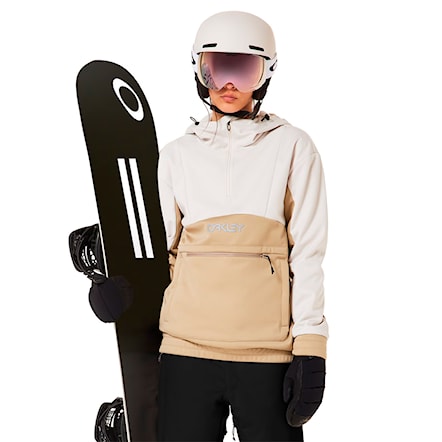 Bluza techniczna Oakley W.tnp Nose Grab Softshell Hoodie mist/pebble 2026 - 1