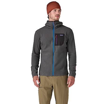 Patagonia grey zip up hoodie new arrivals