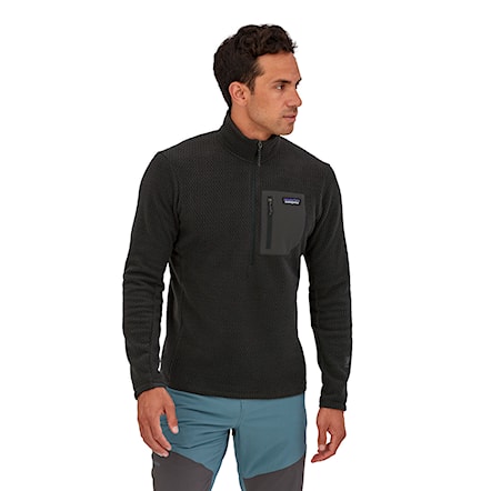 Technická mikina Patagonia M's R1 Air Zip Neck black 2025 - 1