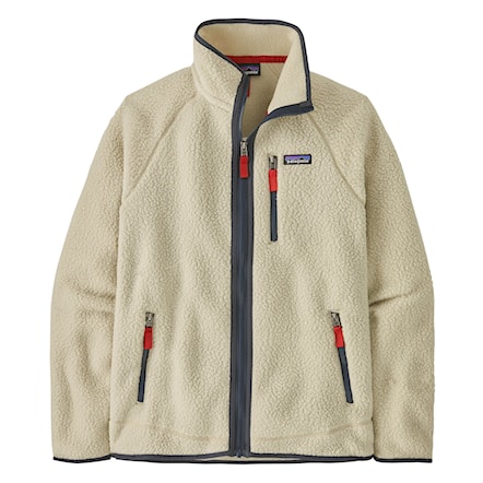 Bluza techniczna Patagonia M's Retro Pile Jacket pelican w/smolder blue 2026 - 3