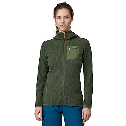 Green patagonia hoodie hotsell