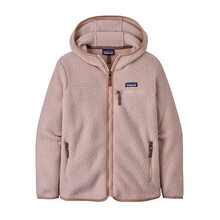 Technická mikina Patagonia W's Retro Pile Hoody shroom taupe 2025 - 3