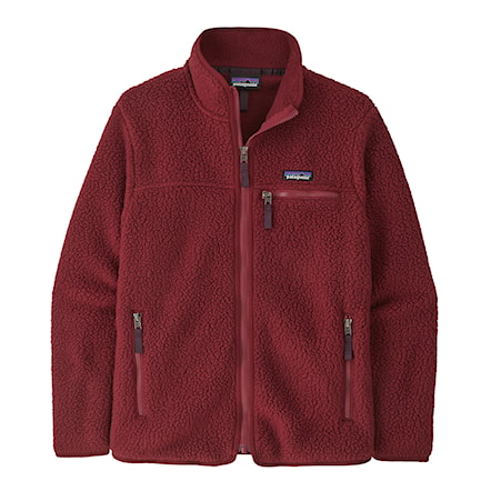 Technical Hoodie Patagonia W's Retro Pile Jacket carmine red 2024 - 1
