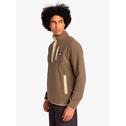 Bluza techniczna Quiksilver No Destination 2 Half Snap canteen 2025 - 3