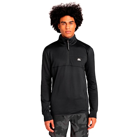 Technická mikina Quiksilver Steep Point Hz Fleece true black 2025 - 1