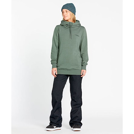 Technická mikina Volcom Wms Tower P/O Fleece lichen green 2025 - 2