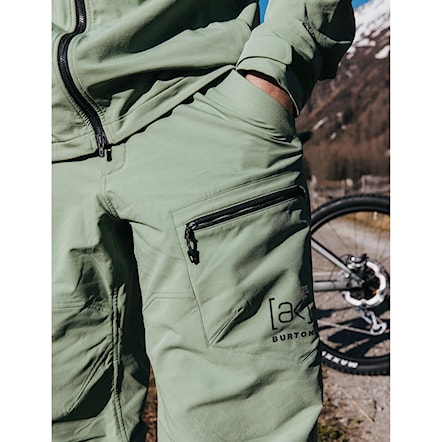 Spodnie techniczne Burton [ak] Softshell Pant hedge green 2023 - 5