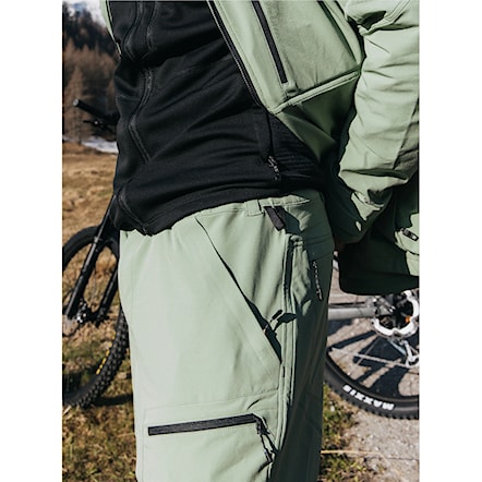 Technické kalhoty Burton [ak] Softshell Pant hedge green 2023 - 7