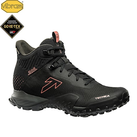 Outdoor Shoes Tecnica Wms Magma Mid S GTX black/midway bacca 2022 - 1