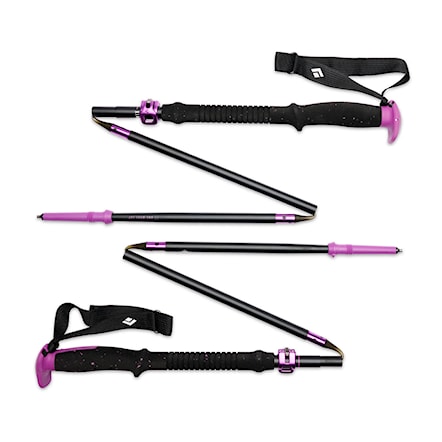 Teleskopické hůlky Black Diamond Expedition Compactor piton purple 2026 - 3