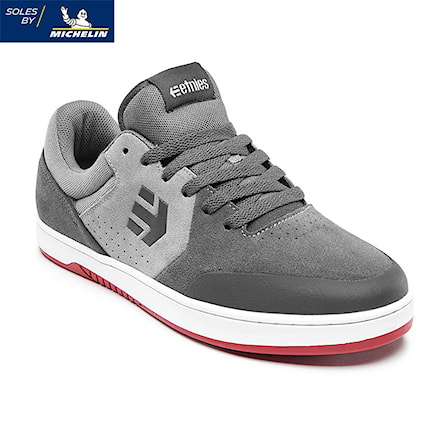 Sneakers Etnies Marana grey/dark grey/red 2020 - 1
