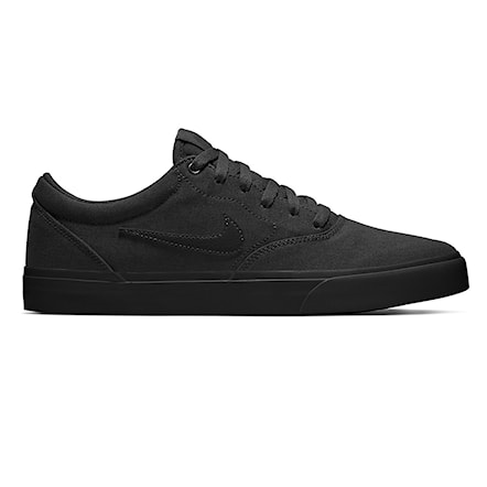 nike sb charge canvas black and white