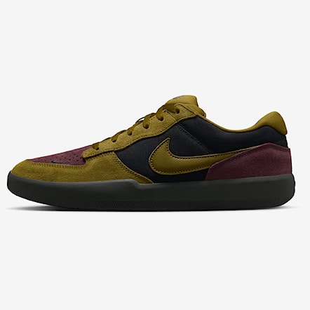 Tenisówki Nike SB Force 58 black/olive flak-burgundy crush-off noir 2026 - 4