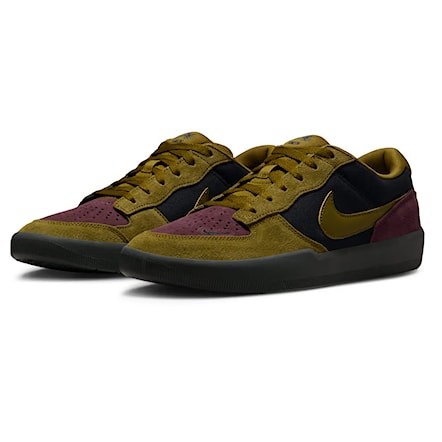 Tenisówki Nike SB Force 58 black/olive flak-burgundy crush-off noir 2026 - 1