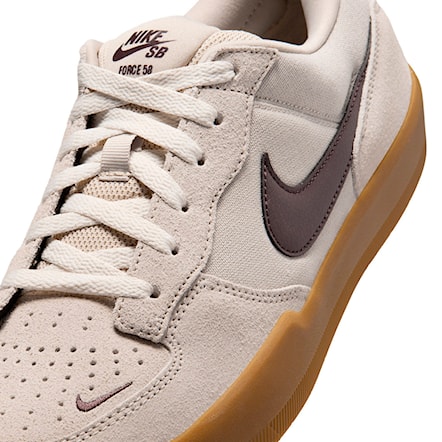 Tenisówki Nike SB Force 58 cream ii/burgundy crush-gum light brown 2026 - 8