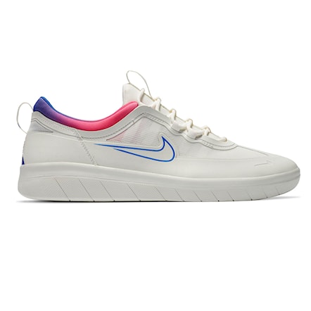 Tenisówki Nike SB Nyjah Free 2 summit white/racer blue-pink bls 2020 - 1