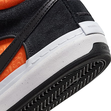 Tenisówki Nike SB React Leo black/black-orange-electro orange 2024 - 6