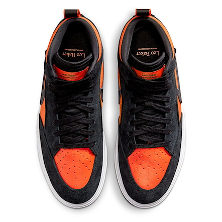 Sneakers Nike SB React Leo black/black-orange-electro orange 2024 - 7