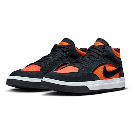 Tenisówki Nike SB React Leo black/black-orange-electro orange 2024 - 1