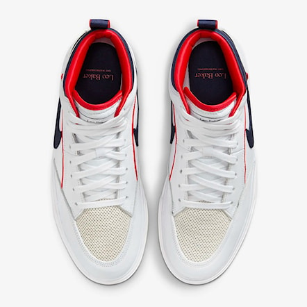 Tenisky Nike SB React Leo Premium white/midnight navy-university red-white 2023 - 6