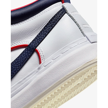 Tenisky Nike SB React Leo Premium white/midnight navy-university red-white 2023 - 8