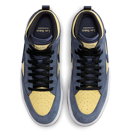 Sneakers Nike SB React Leo thunder blue/thunder blue-saturn gold 2024 - 6