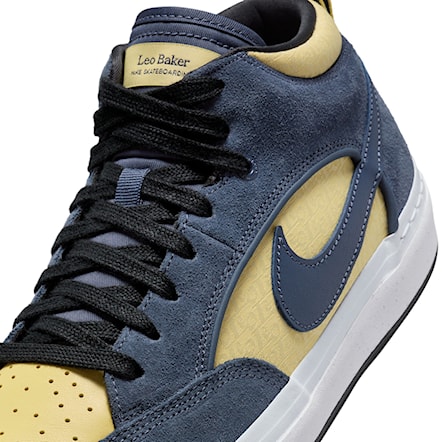 Sneakers Nike SB React Leo thunder blue/thunder blue-saturn gold 2024 - 7
