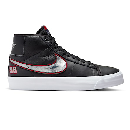 Sneakers Nike SB Zoom Blazer Mid Pro GT black/metallic silver-university red 2024 - 2