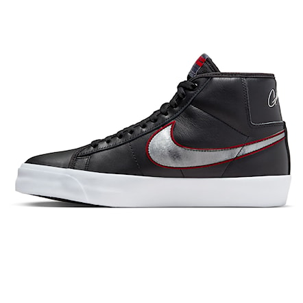 Sneakers Nike SB Zoom Blazer Mid Pro GT black/metallic silver-university red 2024 - 3