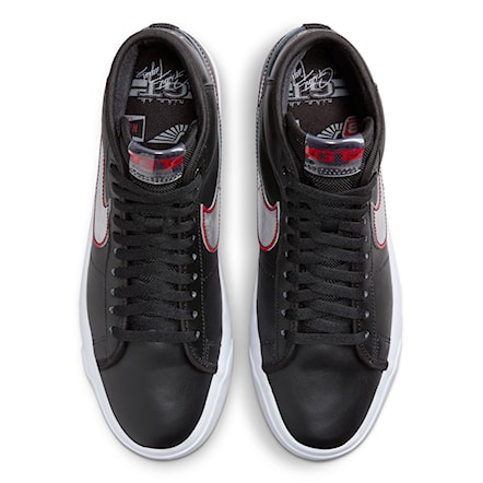 Sneakers Nike SB Zoom Blazer Mid Pro GT black/metallic silver-university red 2024 - 5