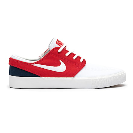 Sneakers Nike SB Zoom Stefan Janoski Canvas RM white/white-unvrsty red 2020 - 1