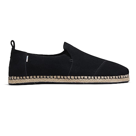 Sneakers Toms Deconstructed Alpargata Rope black suede 2020 - 1