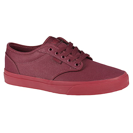 Sneakers Vans Atwood check liner burgundy/red 2016 - 1