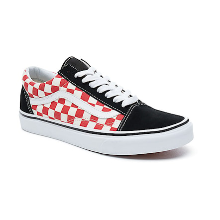 Sneakers Vans Old Skool checkerboard black/red 2018 - 1