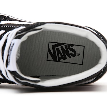 Sneakers Vans Sk8-Hi Stacked suede/canvas black 2022 - 8