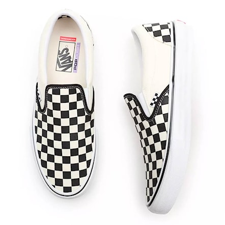 Slip-ons Vans Skate Slip-On checkerboard black/off white 2024 - 4