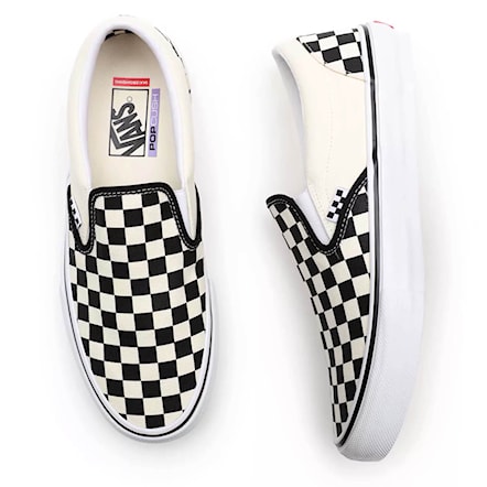 Slip-on tenisky Vans Skate Slip-On checkerboard black/off white 2024 - 3