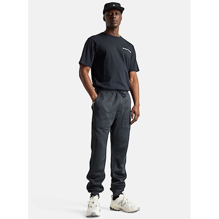 Sweatpants Burton Oak Pant true black heather 2024 - 4