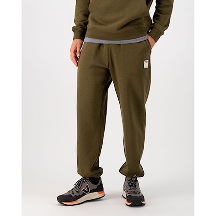 Tepláky Mons Royale Verdant Merino Cotton Sweatpants dark olive 2025 - 3